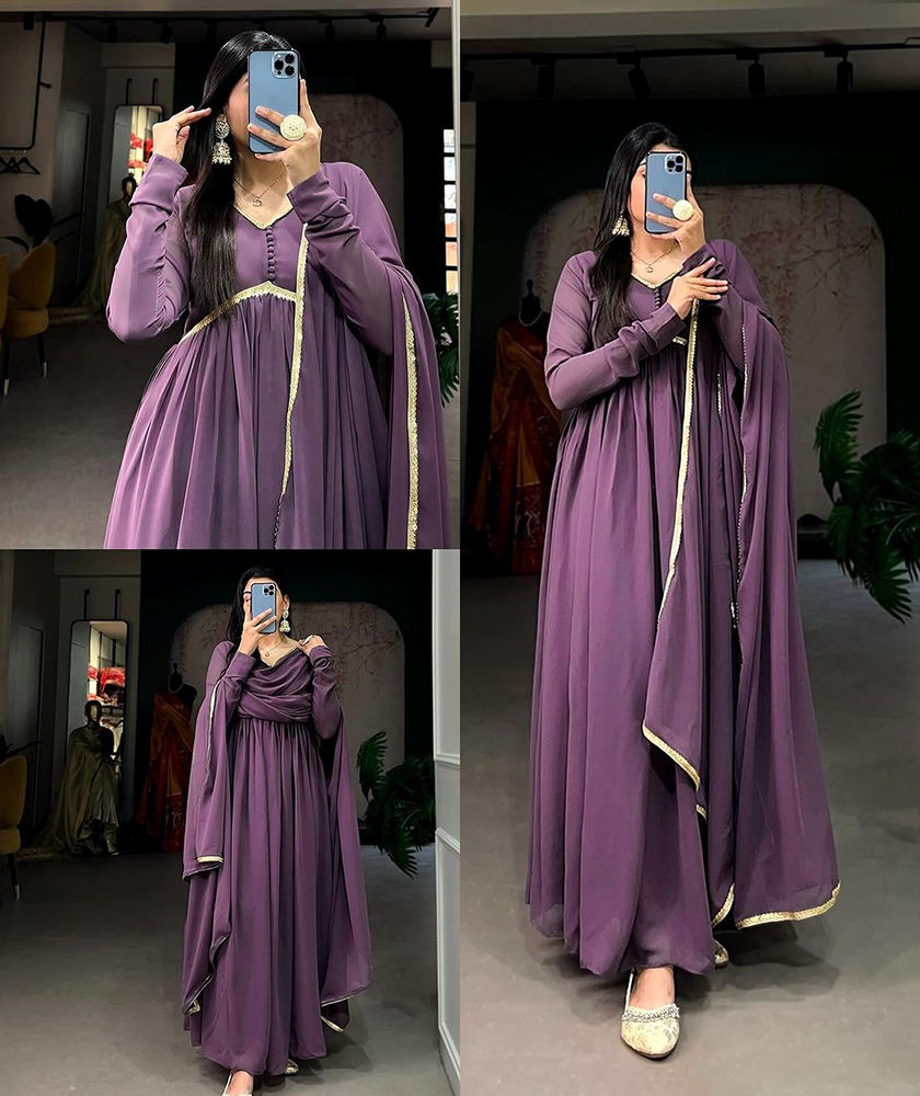 Dusty Purple Orna Less Gown Web 1