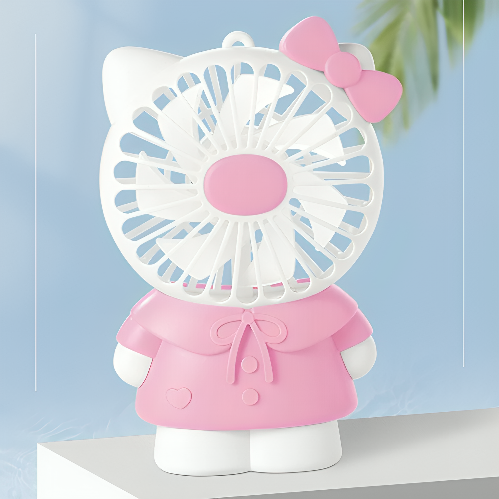 2. Hello Kitty Cute Rechargable Fan