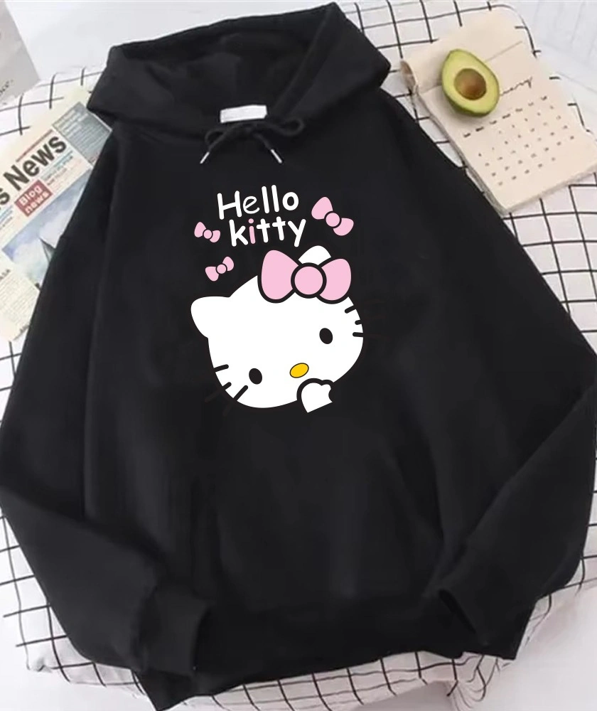 Hello Kitty Hodie Black