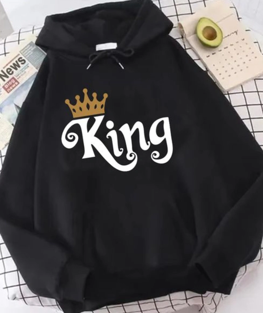 King Hoodie Color Black